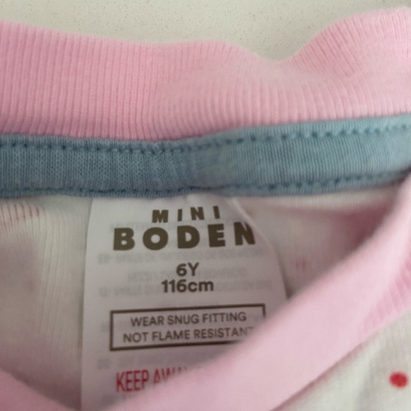 2 sets of Mini Boden Short Pajamas (both sets included) - Picture 4 of 6